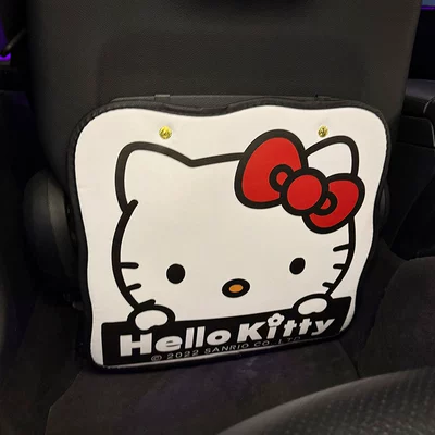 Kt Cat Car Anti-Kick Pad Universal Rear Seat Back Anti-Dirty Protective Pad Car Rear Seat Protective Pad Anti-Wear Pad (Chair back anti-kick pad) - kt-cat-short-anti-kick-pad-1-piece