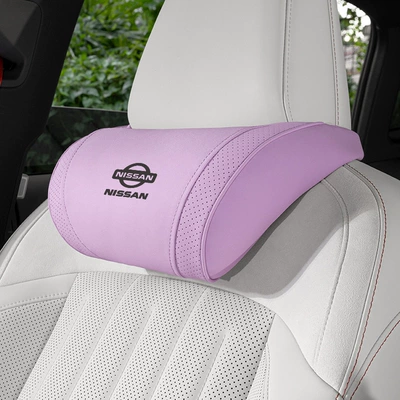 Back Cushions, Car Interior Decoration — Headrest - small-k-velvet-taro-purple-nissan-headrest-1-piece