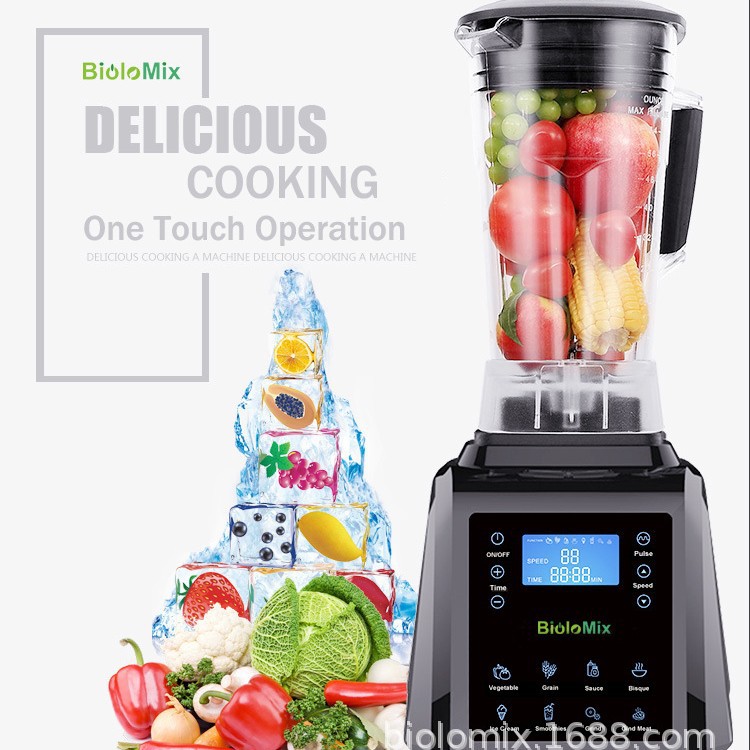 Cross-Border Export Touch Smart Mixer Fully Automatic Menu-Style Wall-Breaking Cooking Machine Blender Mixer
