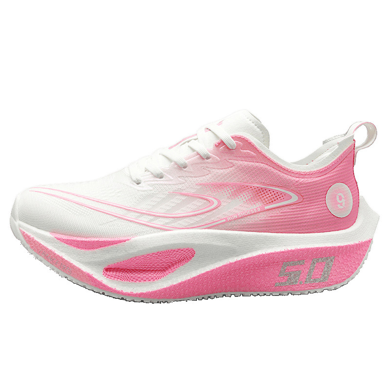 2025 nuevo sonido de fricción explosivo real suave anti-derrapante zapatos de carrera para hombres amortiguador rebote de zapatillas de carbono casuales de moda