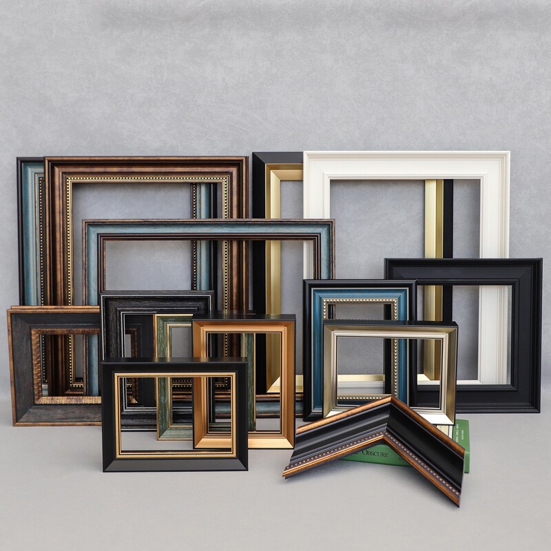 Yuhai Line Frame Strip Wholesale Wedding Dress Children's Oil Painting Frame Mounting Material Wall Decorative Painting Frame Strip