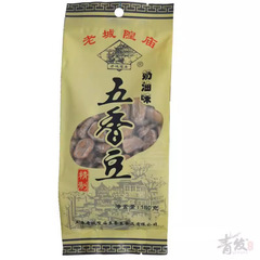Shanghai Specialty Laochenghuang Temple Cream-Scented Five-Spice Beans, Cream-Scented Five-Spice Edamame, Anise Beans 180g