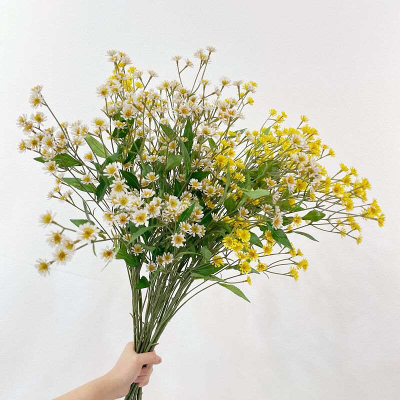Simulation long rod small wild chrysanthemum chamomile small fresh rural Daisy bouquet wedding home photography wholesale Simulation long rod small wild chrysanthemum chamomile small fresh rural Daisy bouquet wedding home photography wholesale