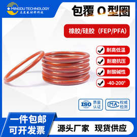 耐高低温四氟包覆圈O-RING石油天然气用可替代派克Parker FF582