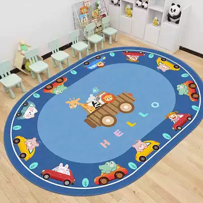 Blankets Can Be Shipped on Behalf | Avtomobil döşəmə paspasları - friends-blue-car-animals-120160cm-family-reading-area