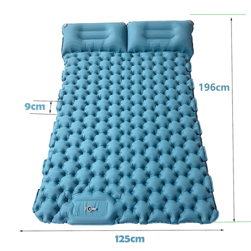 Outdoor Inflatable Mat Factory Direct Sale Lightweight Portable Camping Waterproof Mat Outdoor Inflatable Bed Car Camping Air Mattress