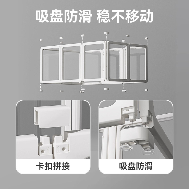 狗狗围栏室内透明亚克力隔离栅栏兔子中小型犬笼子家用宠物防越狱|undefined