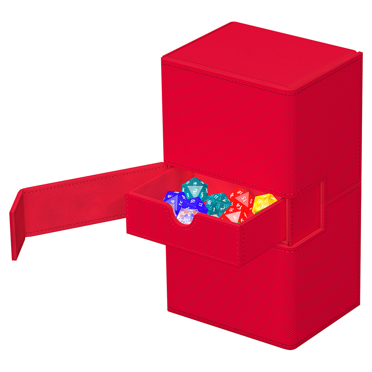 De gama alta 200 + multi-funcional caja de tarjeta de la PU juego de mesa MTG Ultraman tarjeta Bao Ke Meng Wanzhi tarjeta de almacenamiento al por mayor