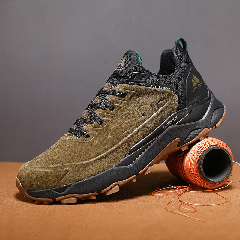 ShoeGlobe ShoeGlobe Outdoor Professional Hiking Men's Trail Running Travel Waterproof Non-Slip Lightweight Trekking Low-Cut Casual Shoes_voghion.com