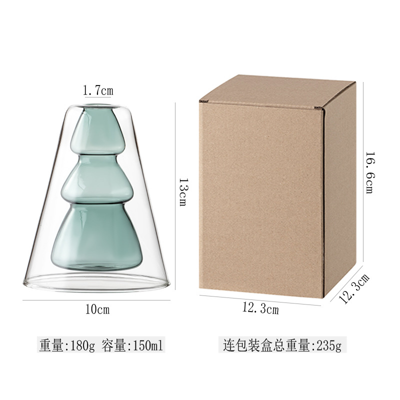 Botella de aromaterapia DE ALTO aspecto botella de árbol de Navidad perfume fragancia de aceite esencial libre de fuego volátil ratán hogar Decoración florero seco