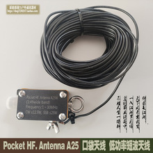 Pocket HF. Antenna A25�ڴ��̲��쾀 ��V ˮƽ �͂��쾀�M�ڴŭh