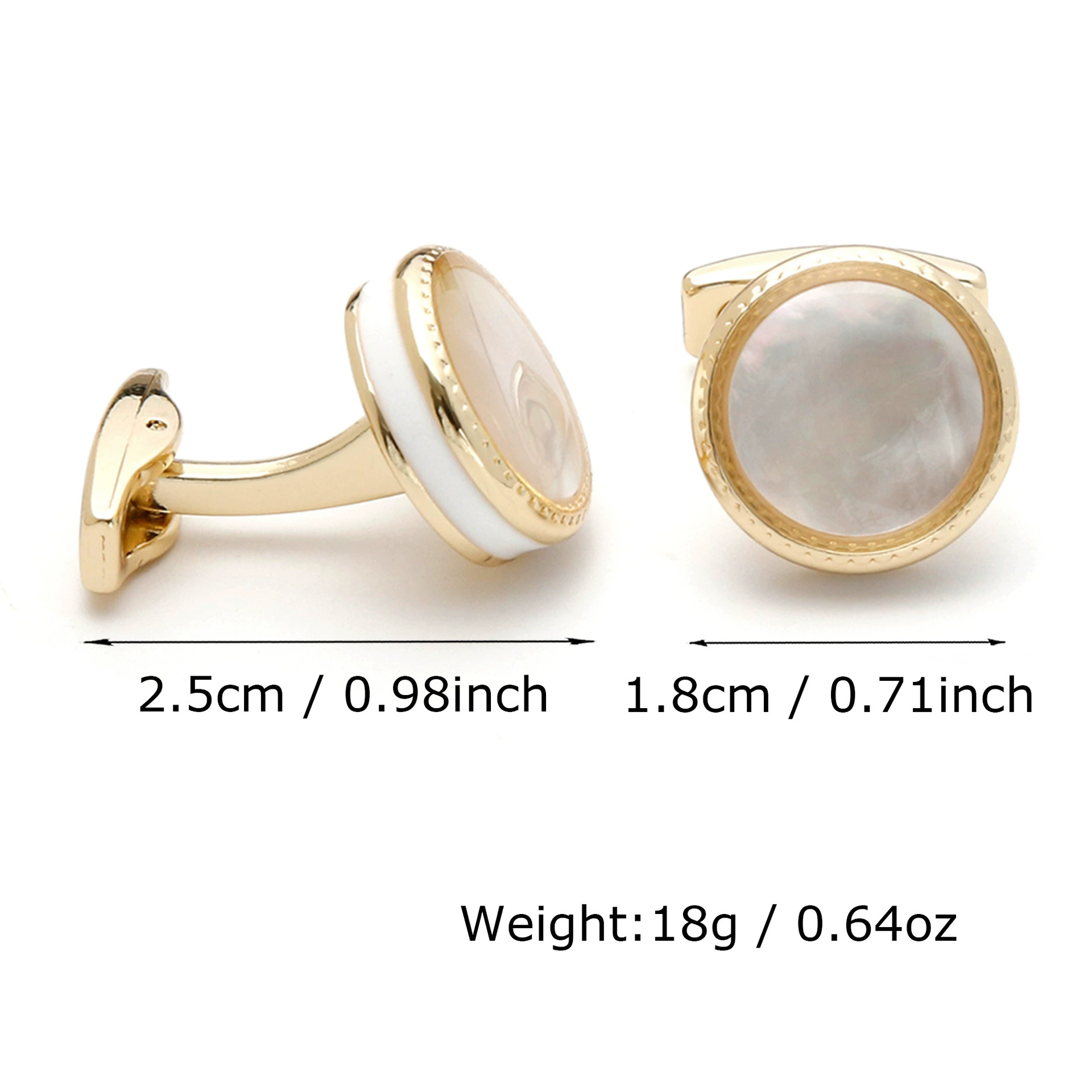(Cross-border trading), quality golden accessory, light luxury style, (Physicals), 1 pair, wholesale