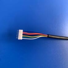 2464 26AWG 24AWG 7芯护套线 SAN-7P双头线束 UL护套线 7/0.16