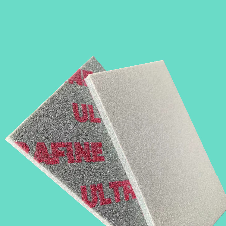 厂家直销海绵砂块塑胶五金平板木工家具金属油漆腻子打磨海绵砂