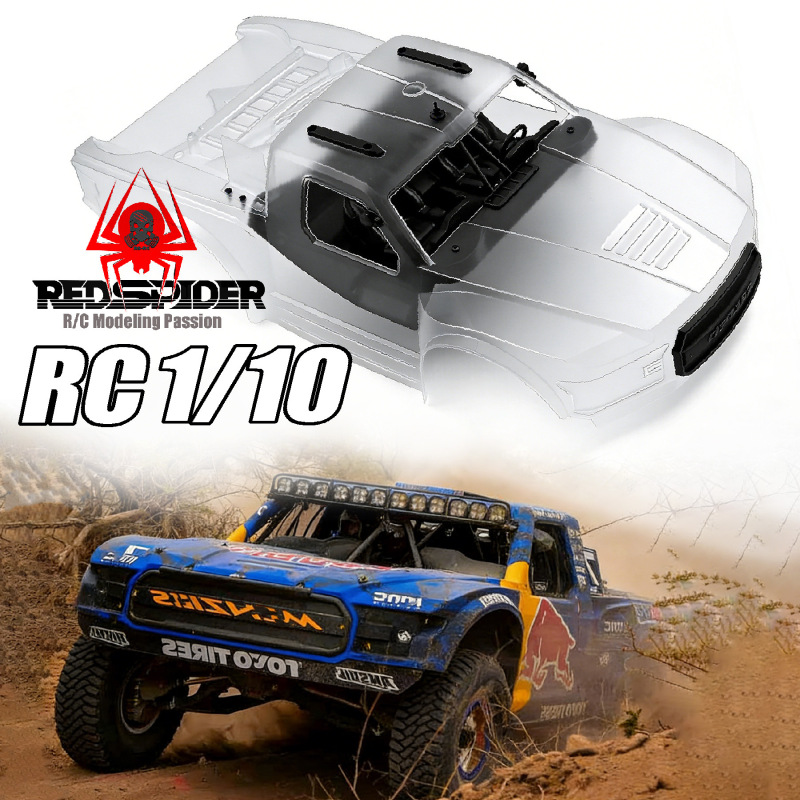 Rs Red Spider 1/10 Universal Car Shell Remote Control Car Rc Simulation Baja 1000 Transparent Car Shell Rs Red Spider 1/10 Universal Car Shell Remote Control Car Rc Simulation Baja 1000 Transparent Car Shell