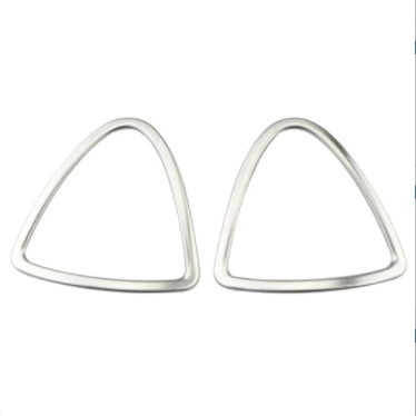 Car interior film front panel air outlet - stainless-steel-silver-2