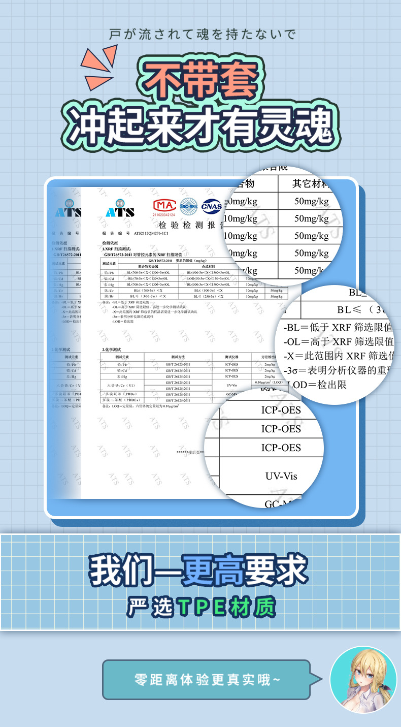 Jiuai Uterus Third-Generation Manual Masturbator TPE Insertable Male Toy — detail image 8