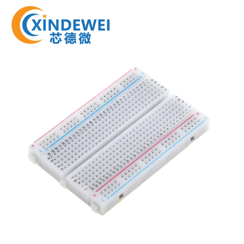 Spliced solderless bread board solderless test circuit board experiment board with jumper 400 hole packaging 3