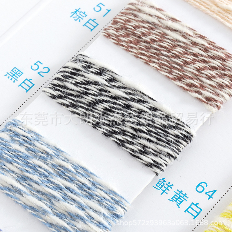 【水杰】厂家批发 5.6支棉小肚纱线100%棉 AB纯棉小肚花式纱现货