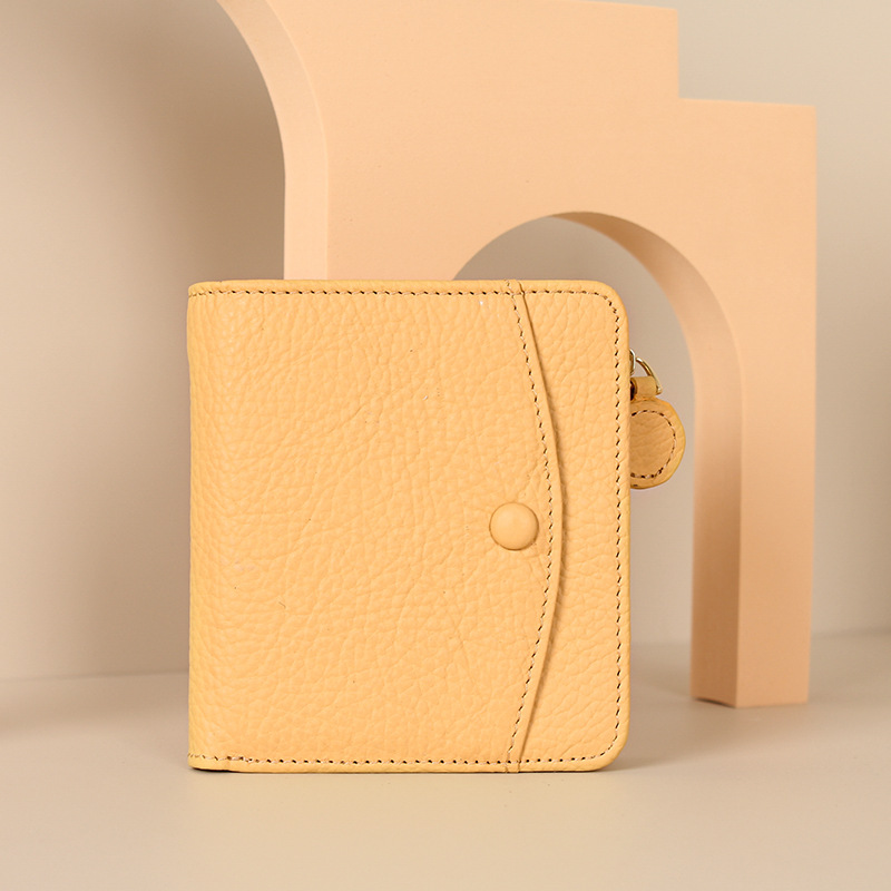 Retro hecho a mano original primera capa de piel de vaca Mini titular de la tarjeta pequeño monedero hombres y mujeres ultrafino de cuero licencia de conducir caso clave