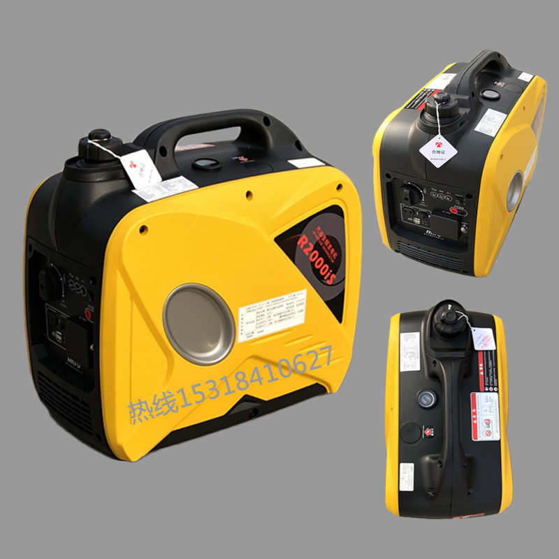 2KW汽油发电机静音数码变频家用低噪音房车220V手提便携式发电机