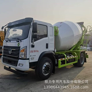 航天万山 7方单桥水泥搅拌车可分期 东风随专8方混凝土搅拌车