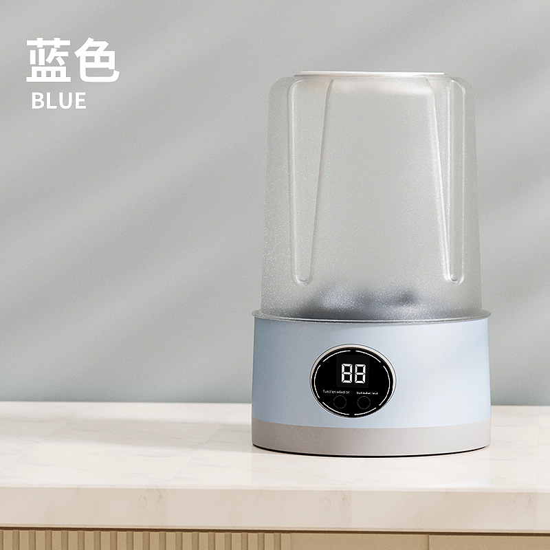 파란색