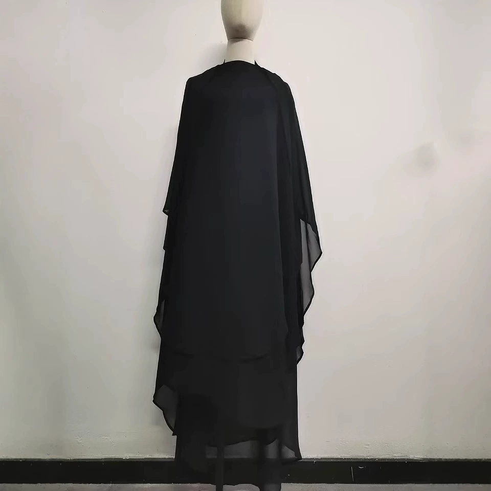 Производители напрямую поставляют Yiduo новый трансграничный свободный сплошной цвет передняя и задняя двухслойный шифоновый большой платок для женщин 24916