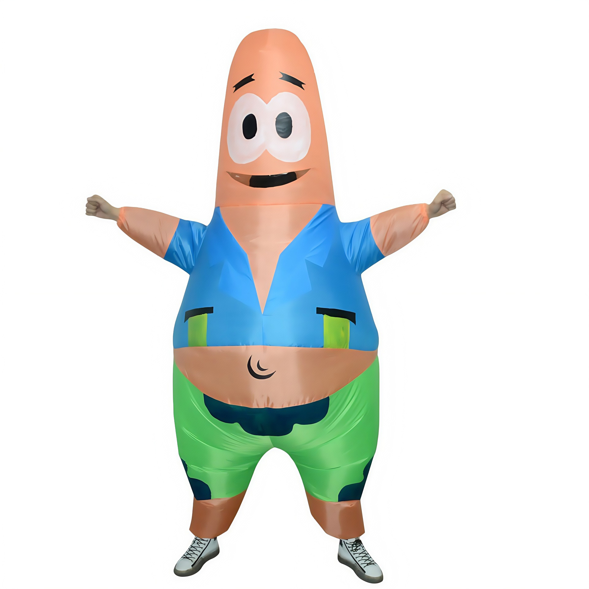 Transfronterizos personalizados de vestir todo el cuerpo Pi Da Star ropa inflable cos espectáculo divertida adorable ropa inflable espectáculo