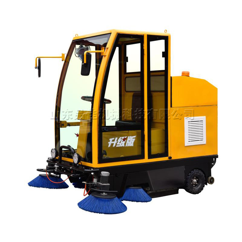 驾驶式电动扫地车 灰尘垃圾粉尘树叶电动清扫车 物业园区清洁车