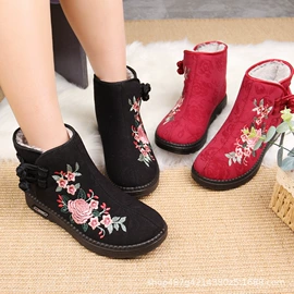 女式棉鞋;女式休闲单鞋;女式布鞋