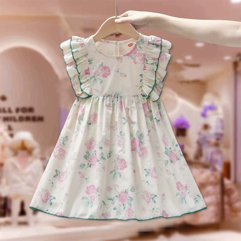 Summer dress, small princess costume, thin summer clothing, Korean style
