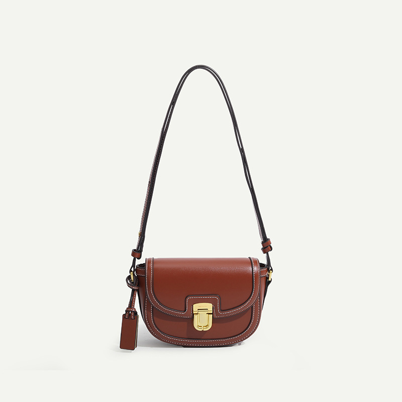Korean niche Joyosoi saddle women's crossbody mini small shoulder bag_voghion.com