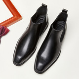 Martens, японские высокие челси в английском стиле, туфли, короткие сапоги, из натуральной кожи