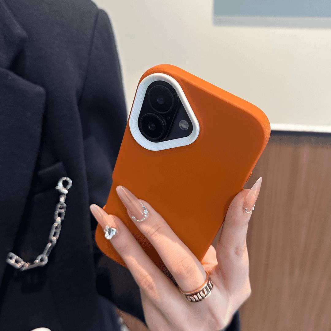 Marco de lente marrón-blanco-tres en uno wt