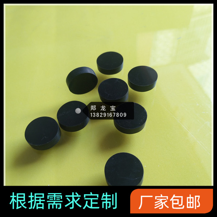 黑色硅胶脚垫 平面光滑面硅胶防滑脚垫 耐高温耐压硅胶防滑垫
