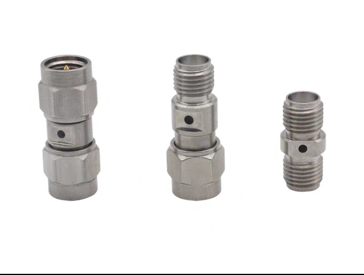 金特诺SMA不锈钢转接器SMA-JJ-JK-KK测试头26.5GHZ SMA公母公转公