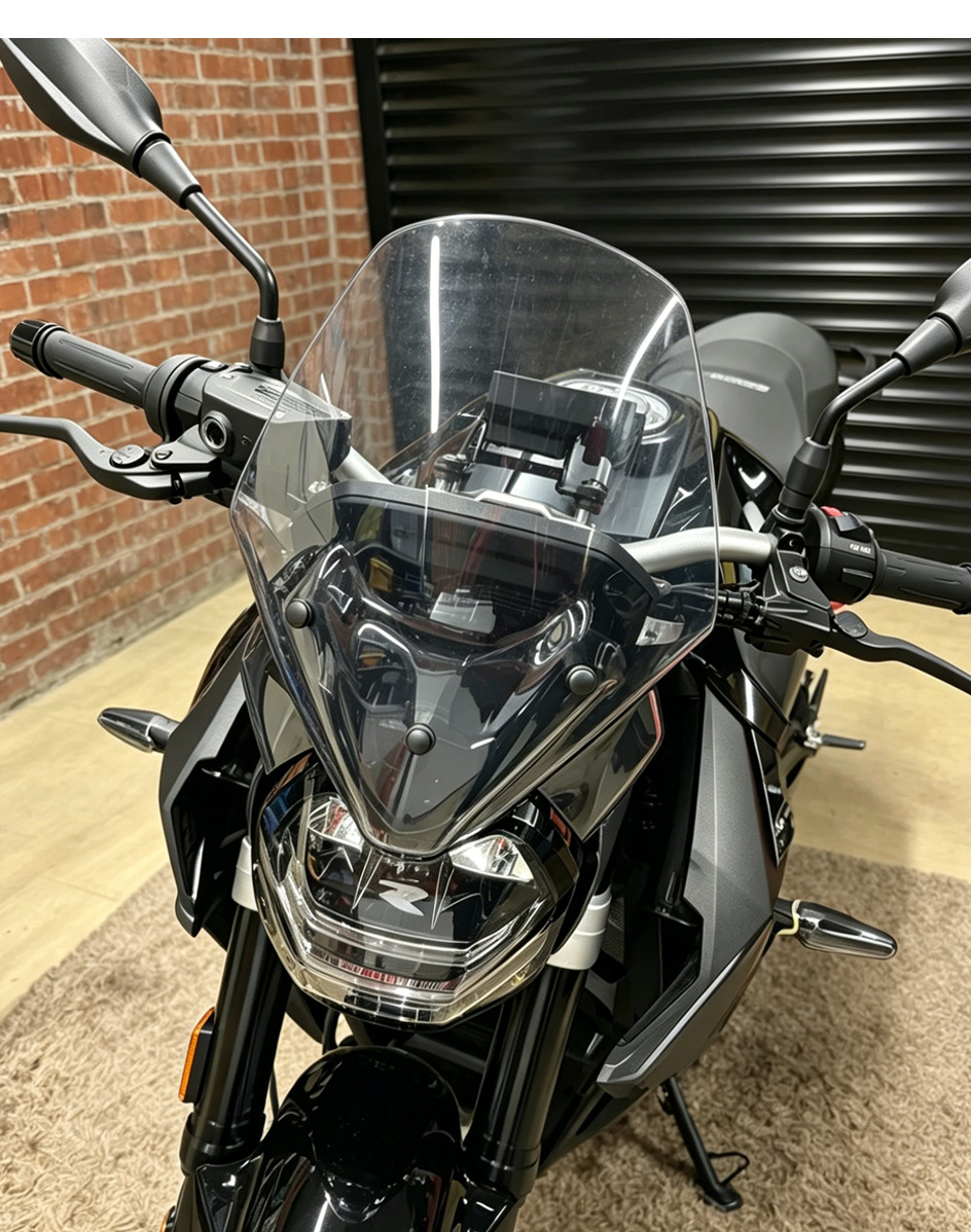 Suitable for Bmw F900R Modified Windshield, Front Windscreen Deflector, 20-26 Years