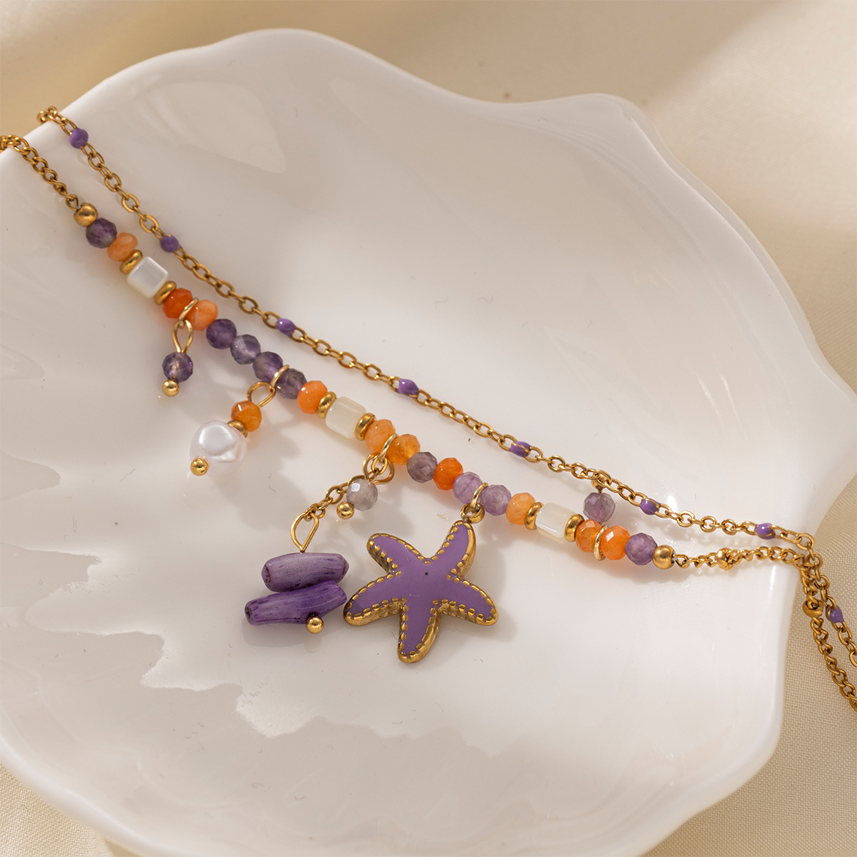 Pulsera de acero inoxidable europea y americana ligeramente lujosa, alta moda, tendencia de personalidad, pulsera de acero de titanio, joyas de mano calientes transfronterizas
