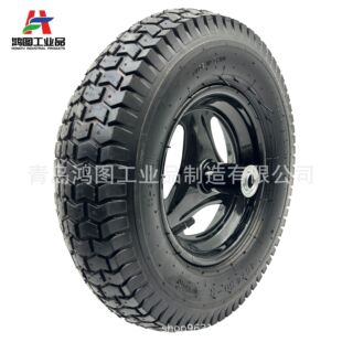 Factory Customized 15/ 16inch Pneumatic Wheel Trolley Wheel 4.80/4.00-8 Rubber Pneumatic Tire