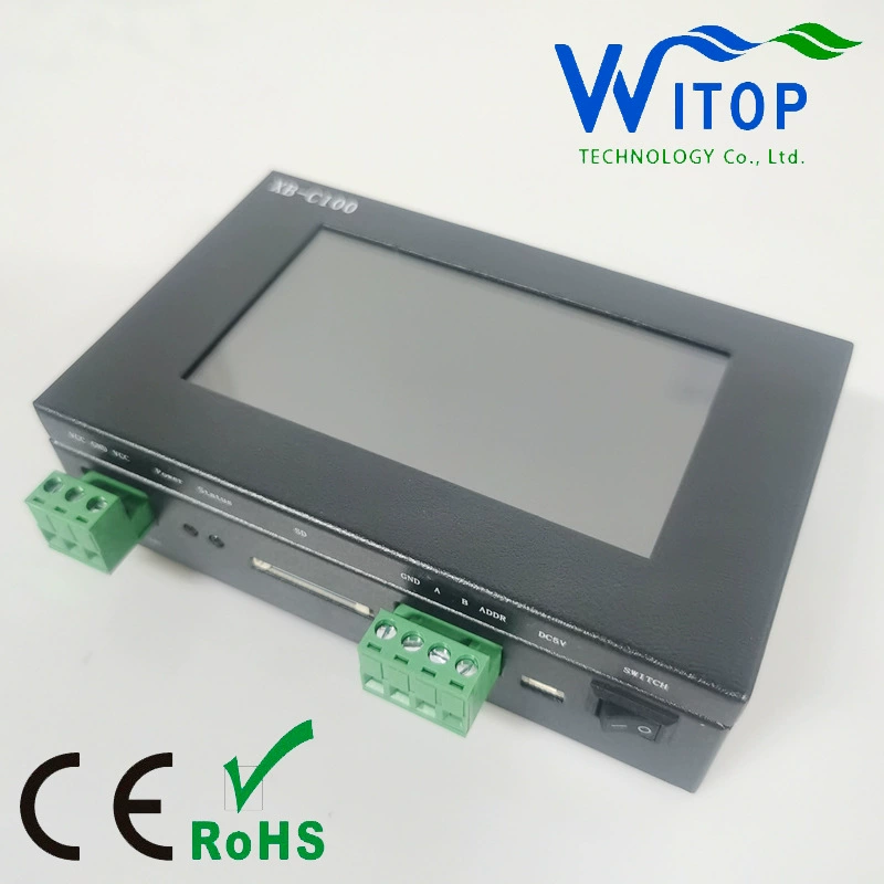 XB-C100 кодер DMX512 Владение, код Writing, код тестовой программы, сенсорный экран, яркость регулируется