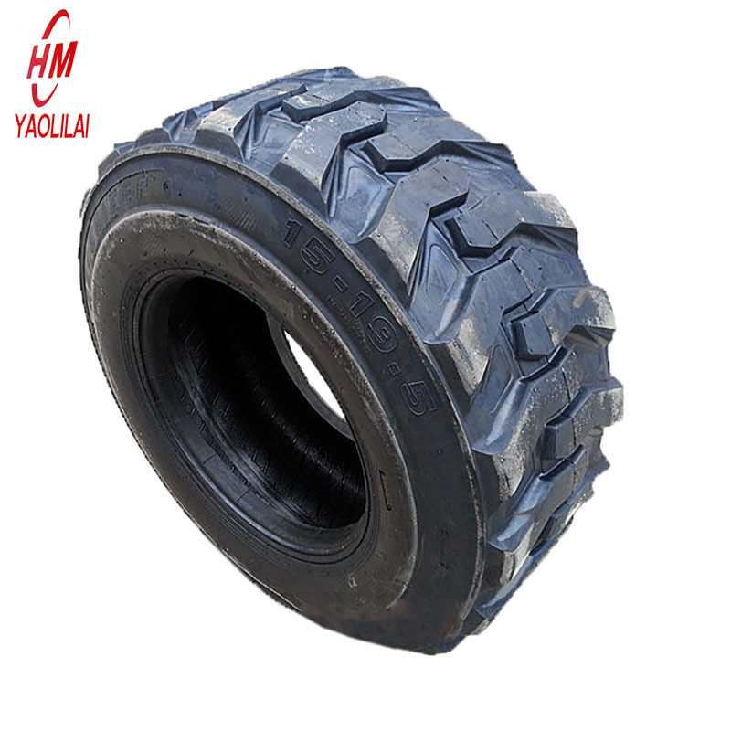 工程车轮胎无内胎轮胎15-19.5 厂家批发小型装载机滑移装载机轮胎