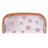 Capacious transparent cartoon pencil case, high quality Japanese rabbit PVC