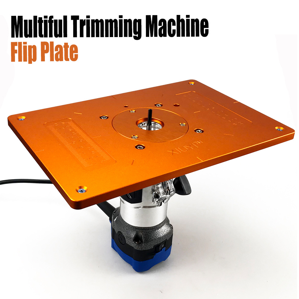 85X85MM通用款电木铣倒装板 雕刻机台 木工台DIY改装