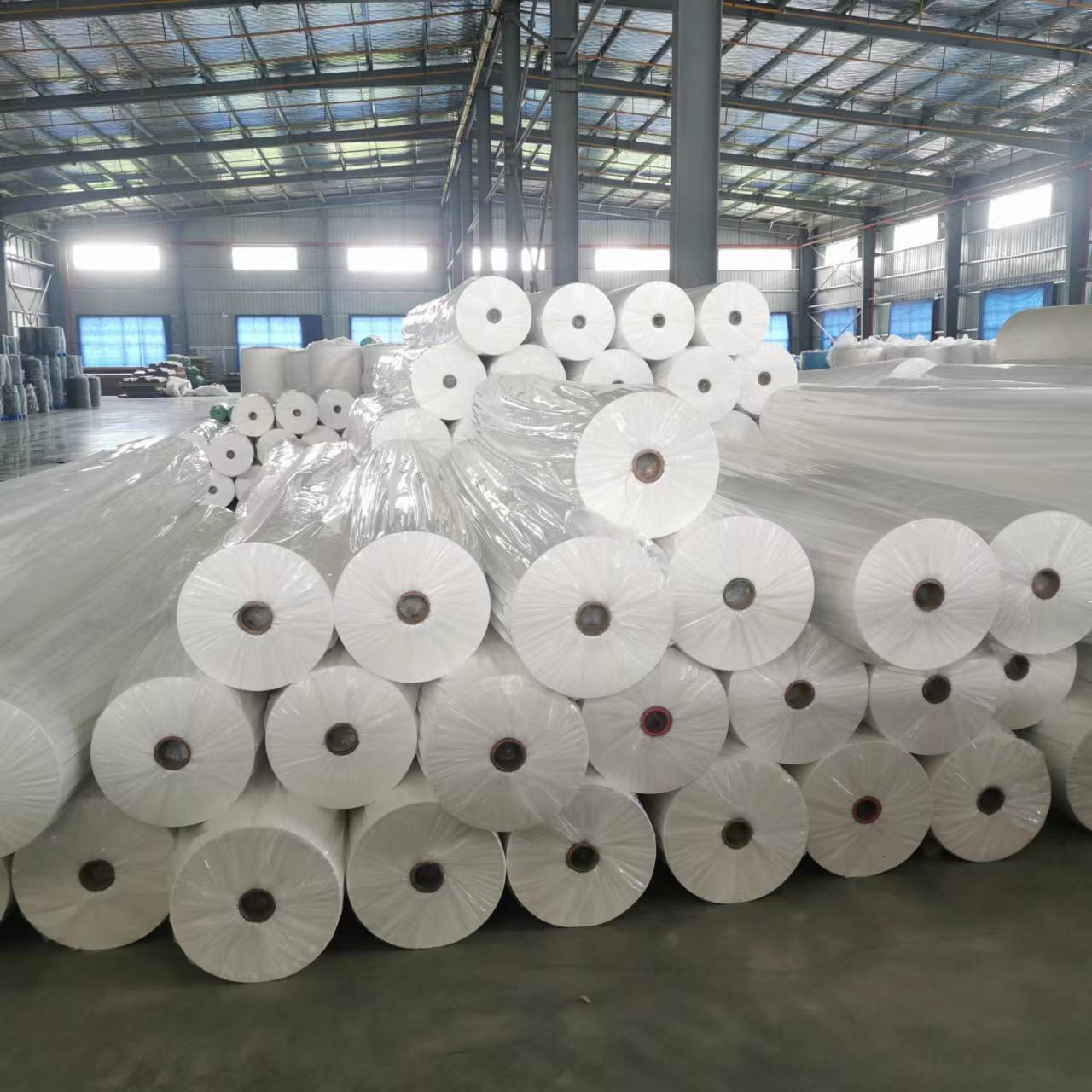 透气防水家纺防尘抗菌无纺布复合膜高亢布SSS+PE原材料防护服