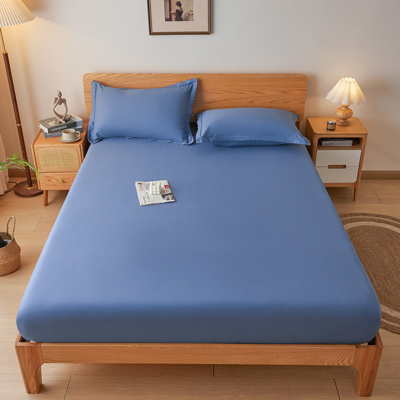 Sombrilla de cama funda de colchón de algodón de una sola pieza funda de cama de algodón fijo antideslizante funda protectora Simmons hotel al por mayor