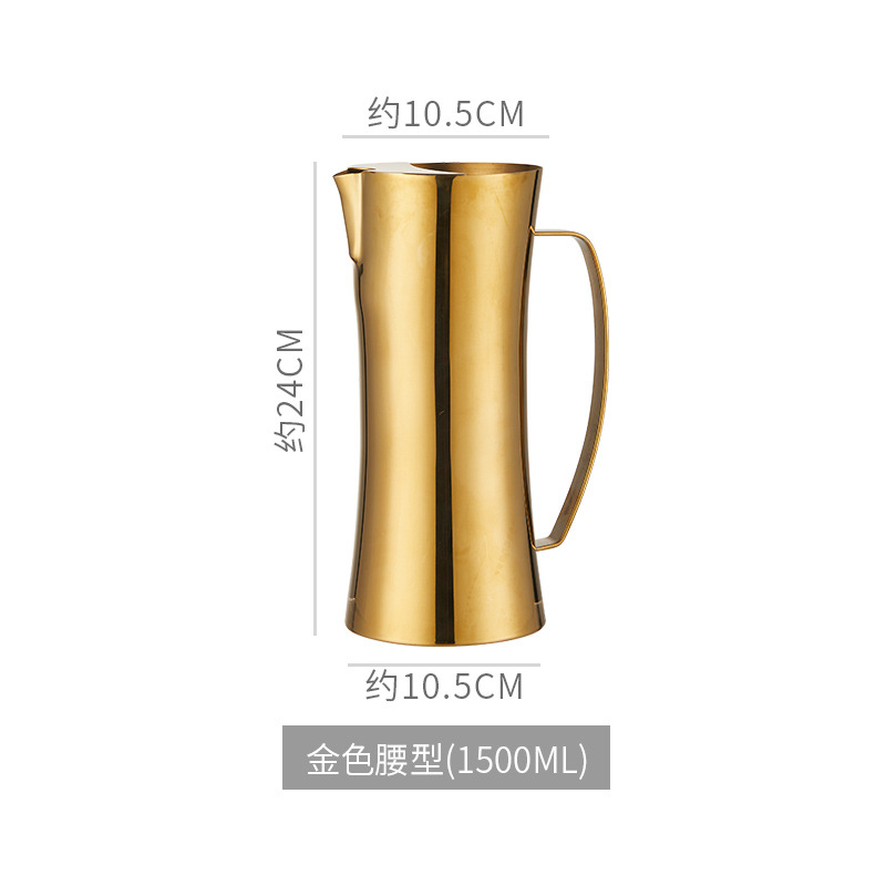 스테인레스 스틸 뾰족한 입 와인 디스펜서 큰 금