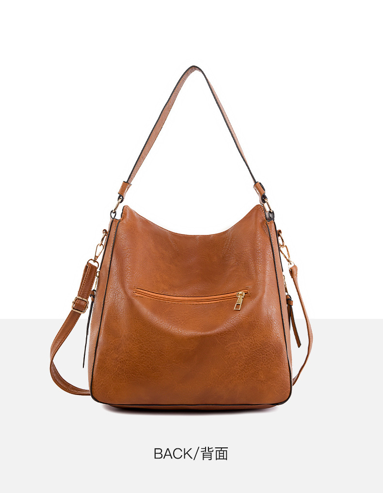 Cross-border women's bags 2023 New style single-shoulder bag, simple crossbody wandering bag, Korean-style handbag, women's tote large bag undefined