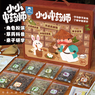 玩具先生小小中药师研学道具科学小实验材料包安静书手工diy香囊6-阿里巴巴