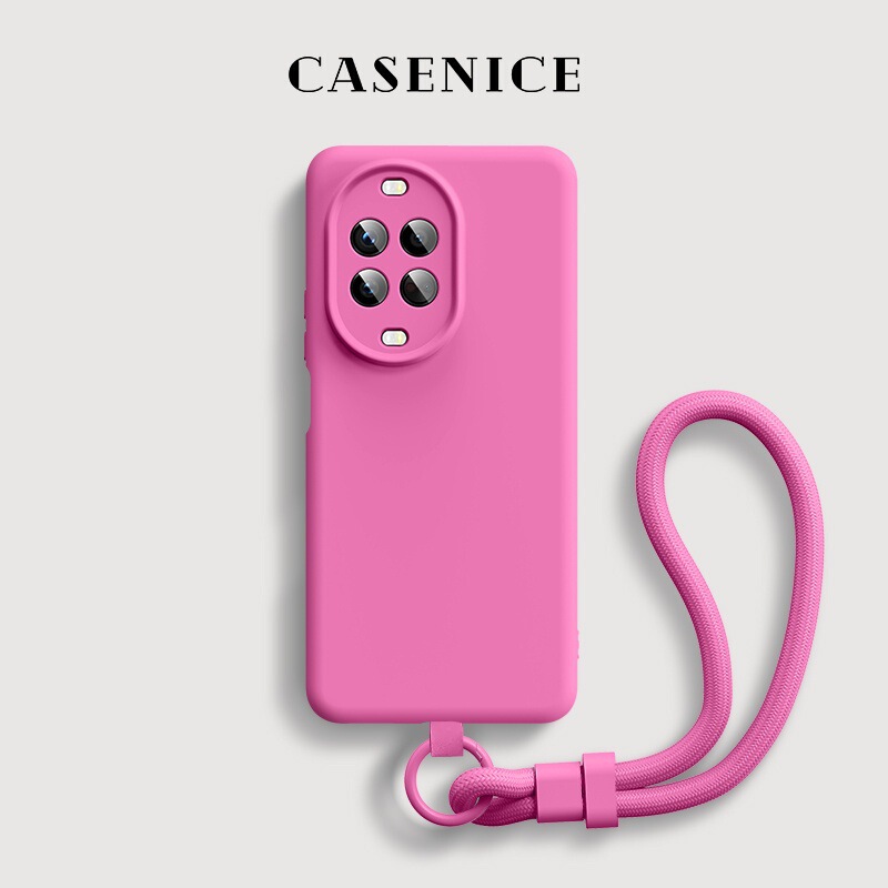 Suitable for Huawei Nova14Pro Mobile Phone Case Liquid Silicone Lanyard Magnetic Suction 13Pro All-Inclusive Anti-Fall Couple Soft Case Suitable for Huawei Nova14Pro Mobile Phone Case Liquid Silicone Lanyard Magnetic Suction 13Pro All-Inclusive Anti-Fall Couple Soft Case